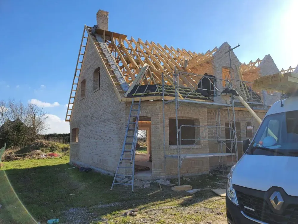 Travaux de couverture près de Dunkerque