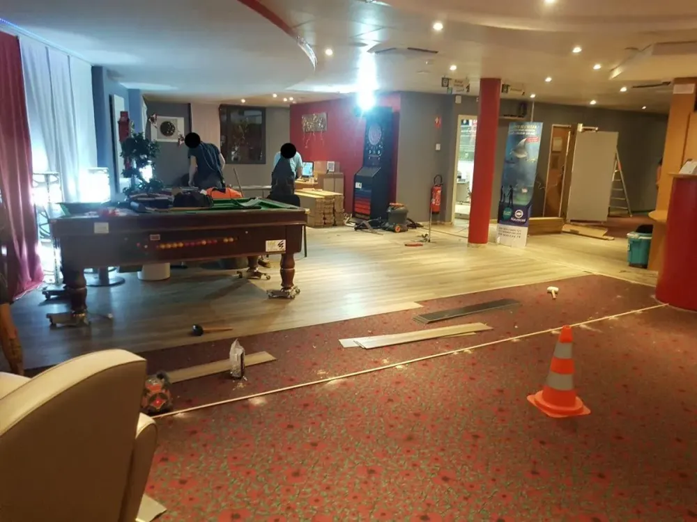 Revêtement de sol près de Dunkerque