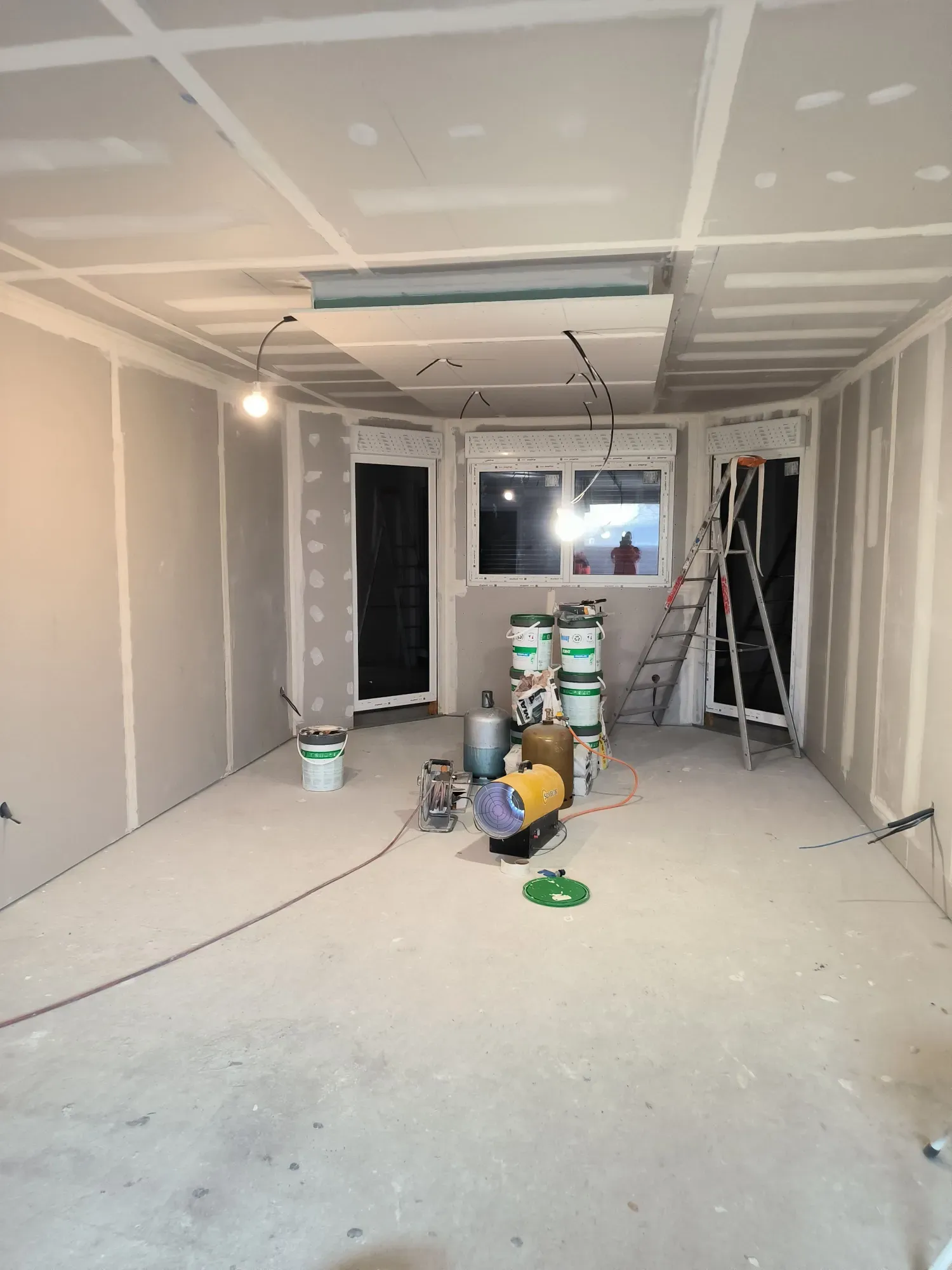 Travaux de plâtrerie (1)